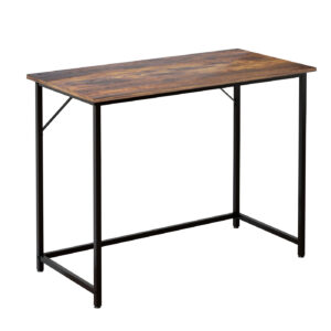 Mesa para portátil - 100 cm de ancho - marrón vintage