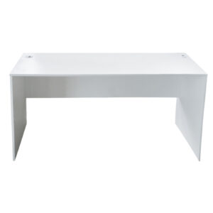 Escritorio - mesa para portátil - 140 cm de ancho y 50 cm de fondo - blanco