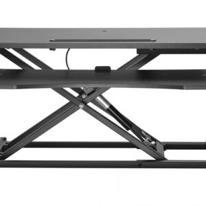 Elevador de escritorio ergonómico para estar de pie - ajustable en altura - 80 cm de ancho
