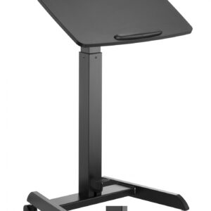 Mesa para ordenador portátil de pie - atril de presentación - móvil - ajustable en altura