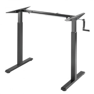 Estructura de escritorio de pie y sentado - altura regulable - tamaño de escritorio de 90 a 140 cm